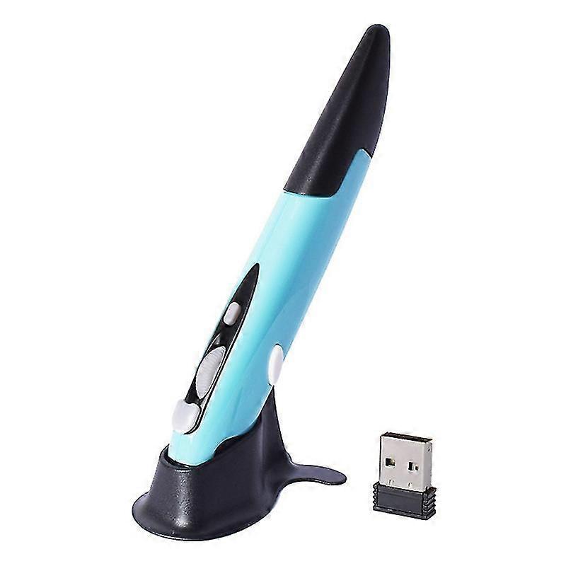 Wireless Mouse Pen 2.4g Dpi Adjustable Portable Vertical Pen-shaped Stylus For Computer