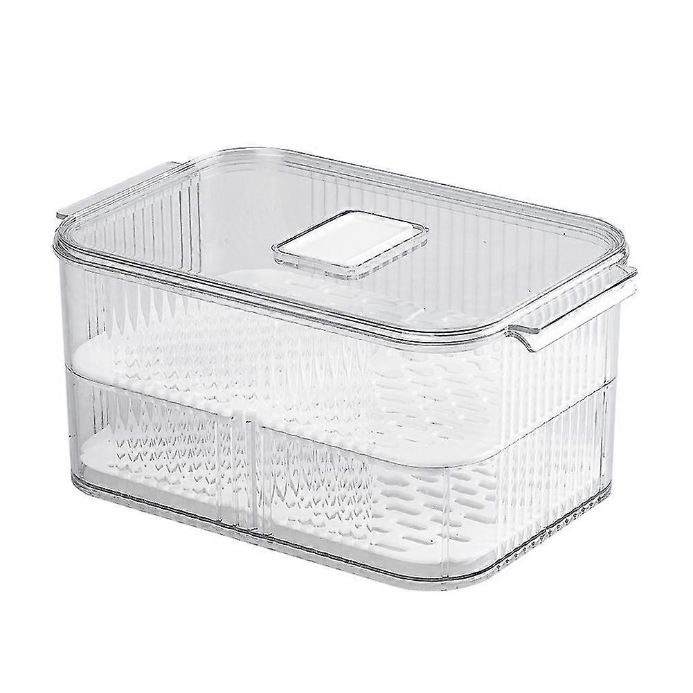 Produce Saver Fridge Storage Containers For Fruits And Vegetables Vegetable Storage With Adjustable