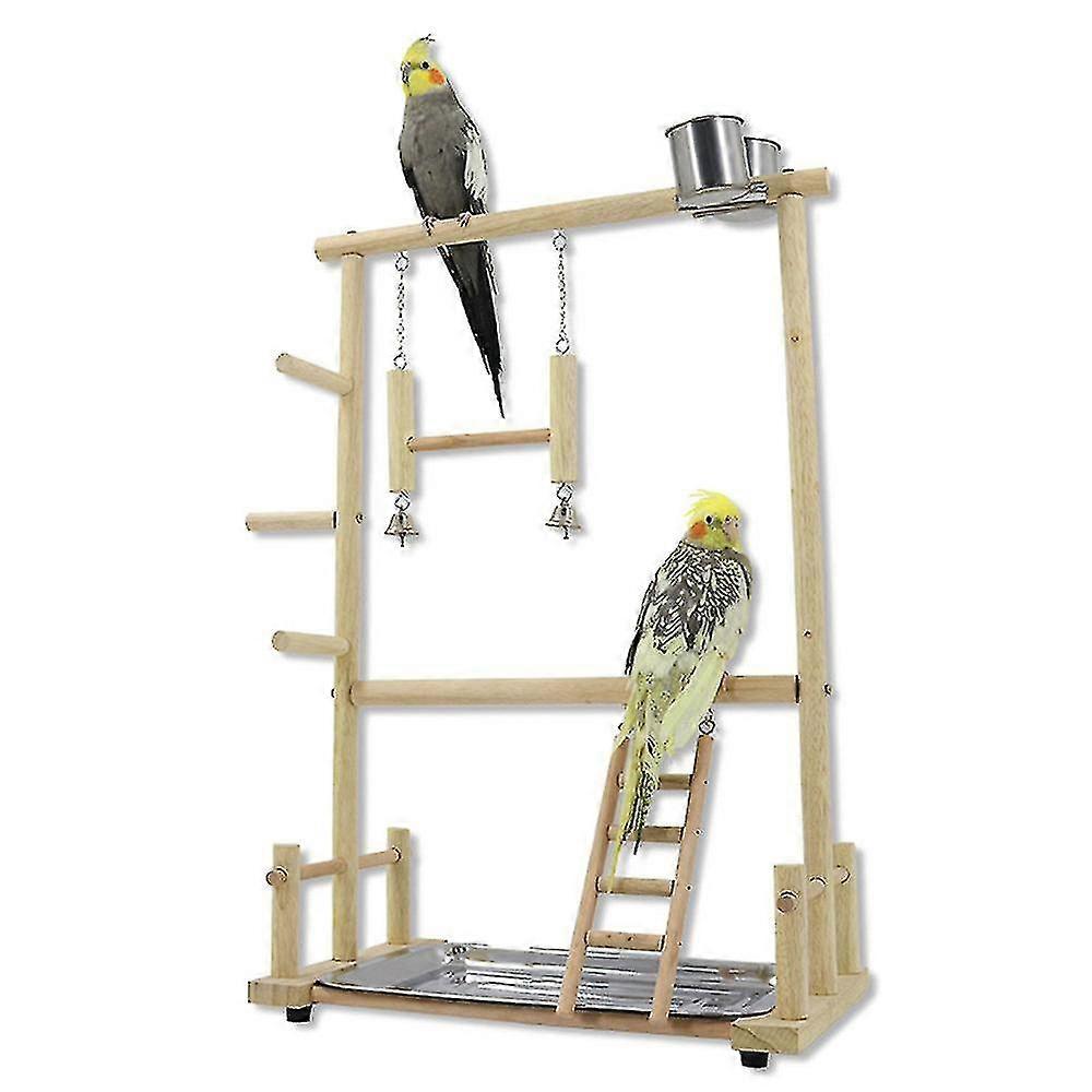 Tall Parrot, Bird Game Rack, Playground With Swing Ladder | Fruugo UK