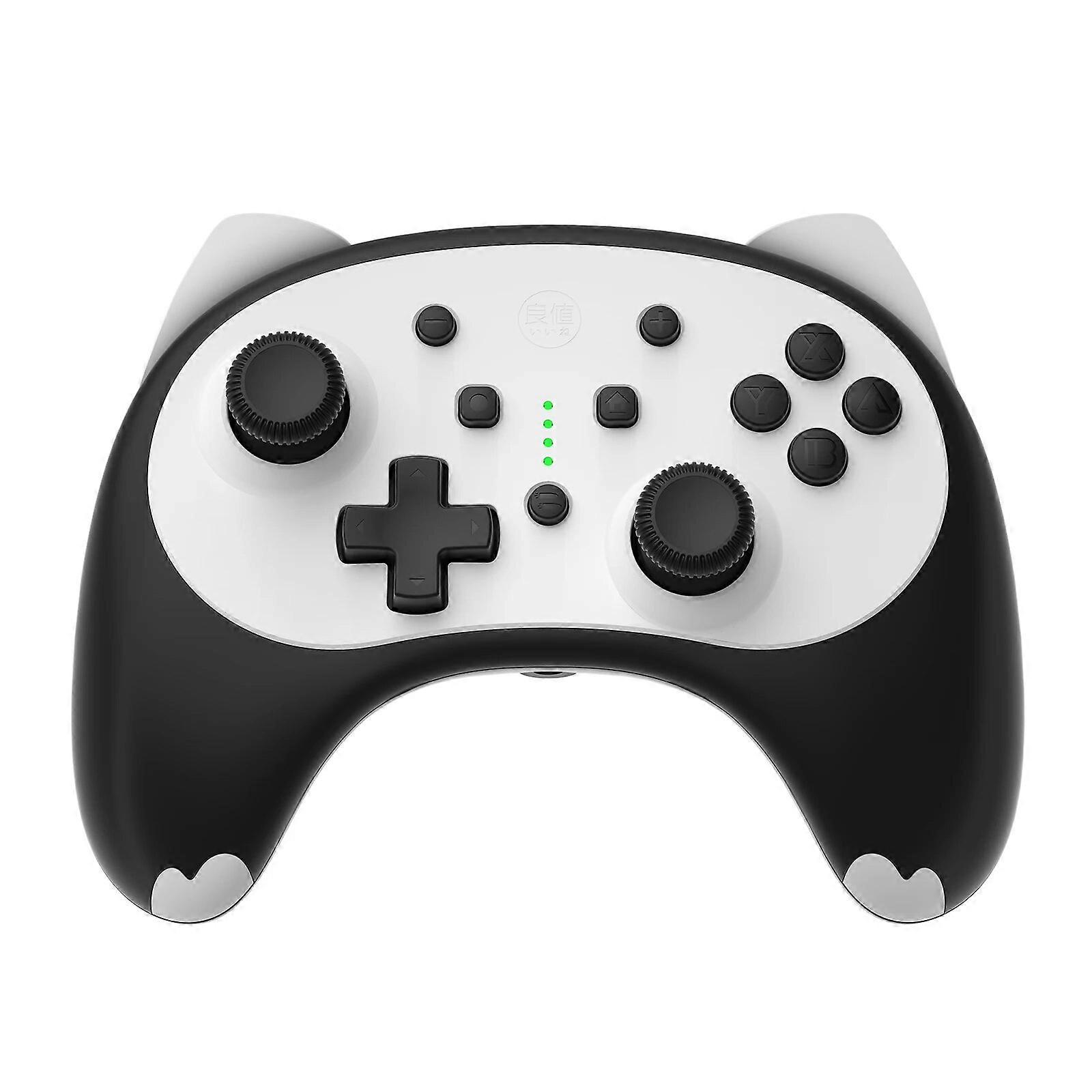 IINE Cartoon Kitten Wake Up Voice Wireless Controller Headset Support Compatible Nintendo Switch/Switch lite/Switch OLED