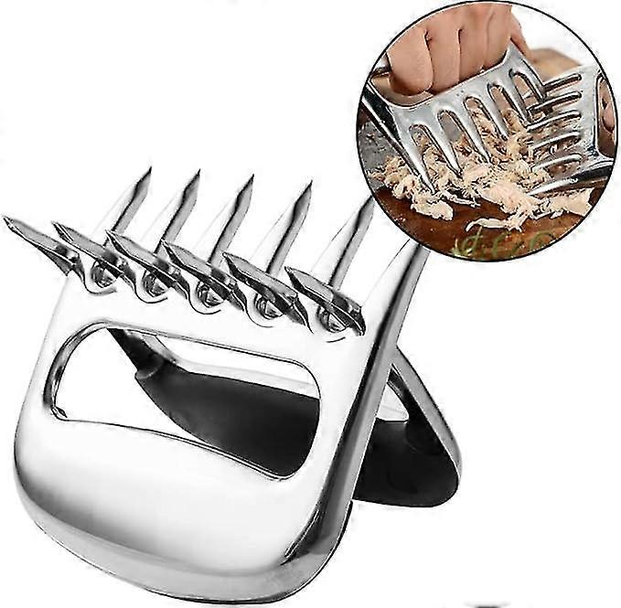 2pcs Manual Bear Claws Barbecue Fork Bbq Meat Fork Tongs Pull Meat Handler Pork Clamp Roasting Fork Bbq Tools Grill Accessories [energy Class A]