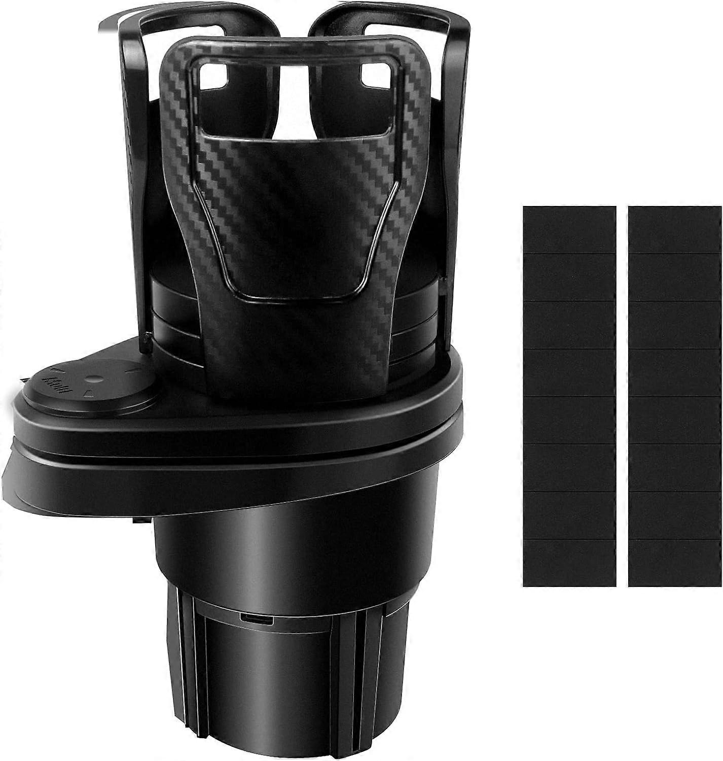 2 in 1 360Rotating Cup Mount Extender Universal Vehicle Seat Bottle Mount Carrier Drink Holder,100% New
