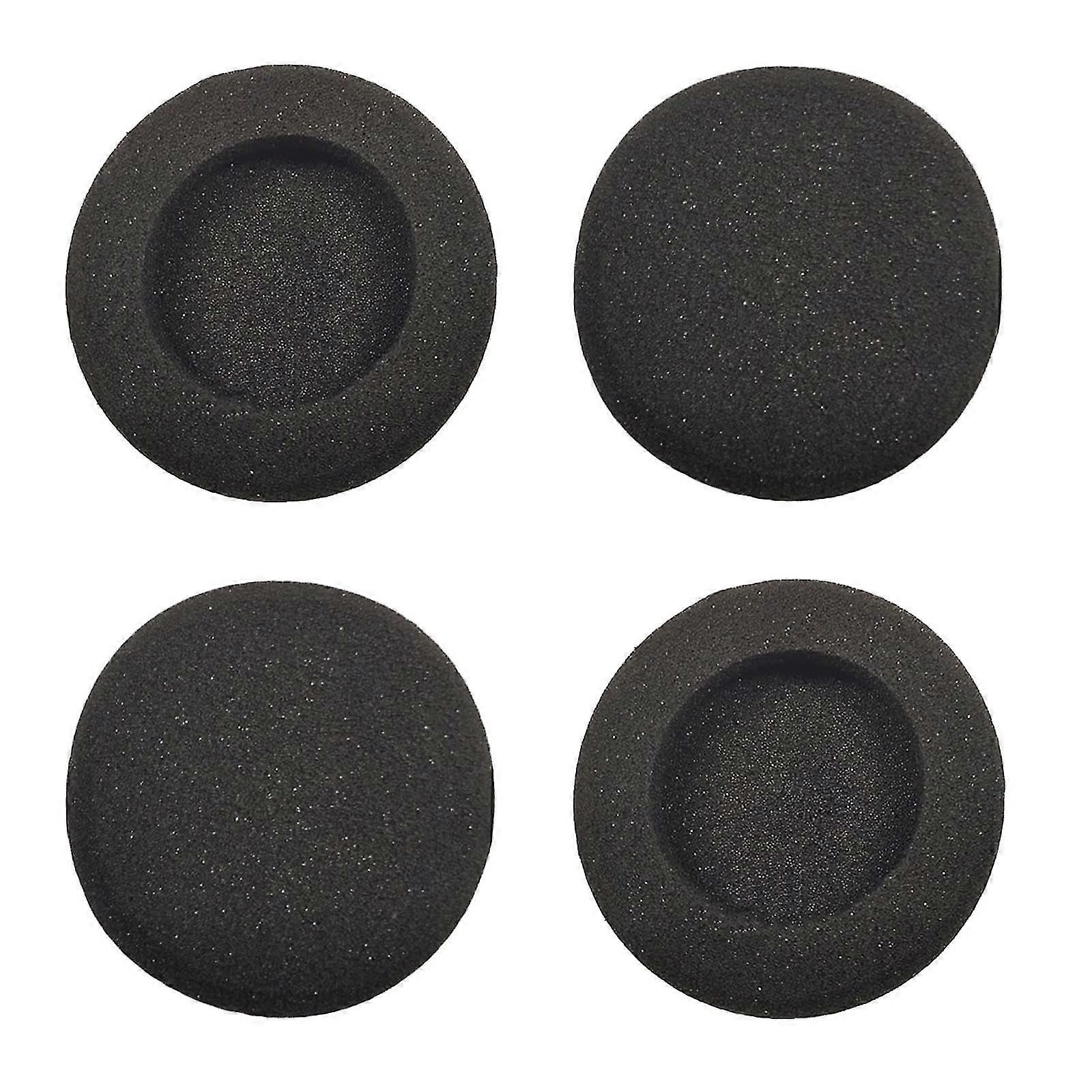4 Pcs Replacement Earpad Foam Sponge Cover For Headphone( 50mm )