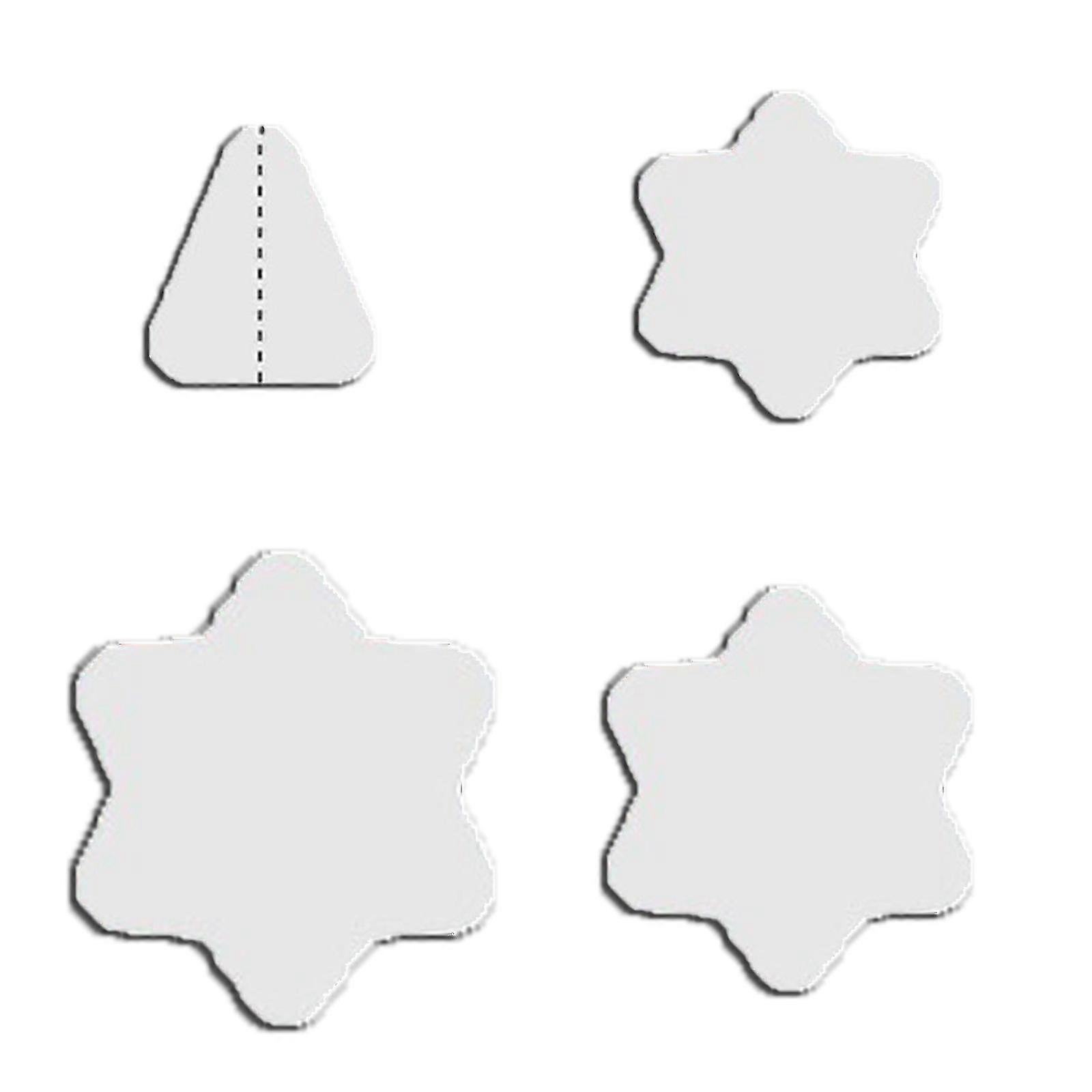 2023 Star Christmas Tree Template Ruler Set 4 Pieces,christmas Tree Template Free Bell Delivery