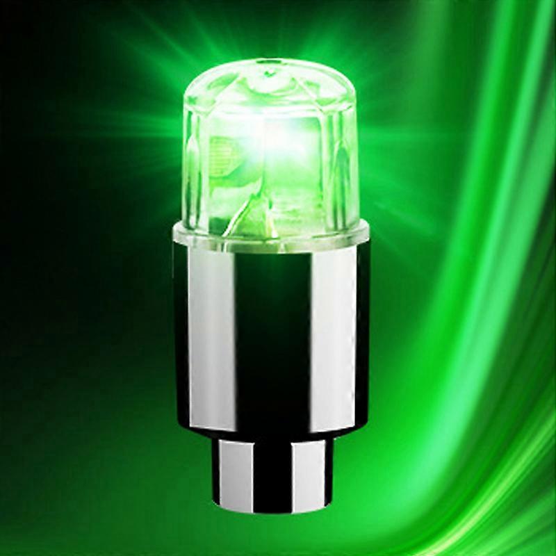 LED Tire Valves Cap Light for Car Motorcycle Bicycle Wheel Tyre Colorful Lamp Cycling Hub Glowing Bulb Car Decoration Accessorie