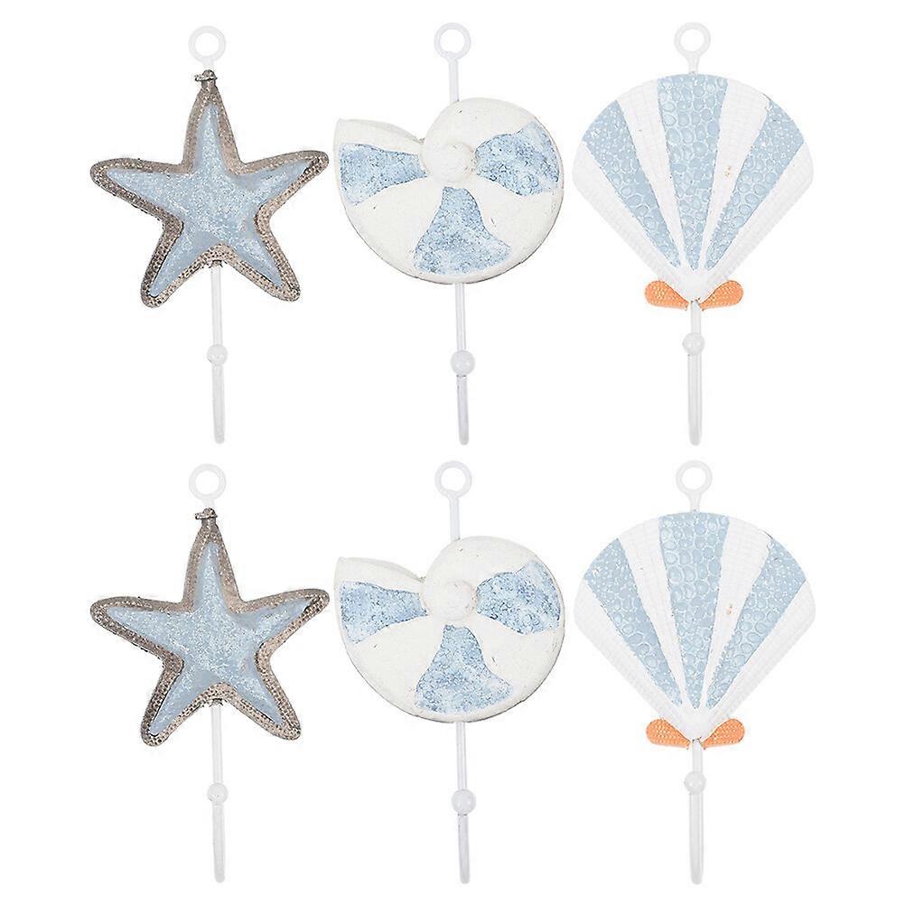 2 Set of Towel Hook Coat Hook Mediterranean Style Hook Bath Towel Hook Clothes Hanging Hook