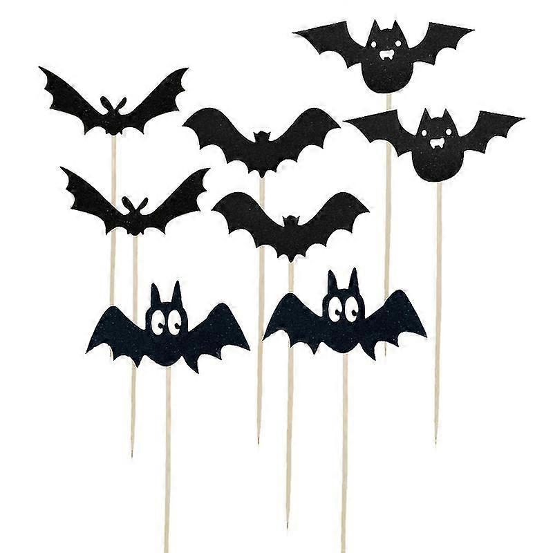 8 Piece Cake Decorating Bat Inserts