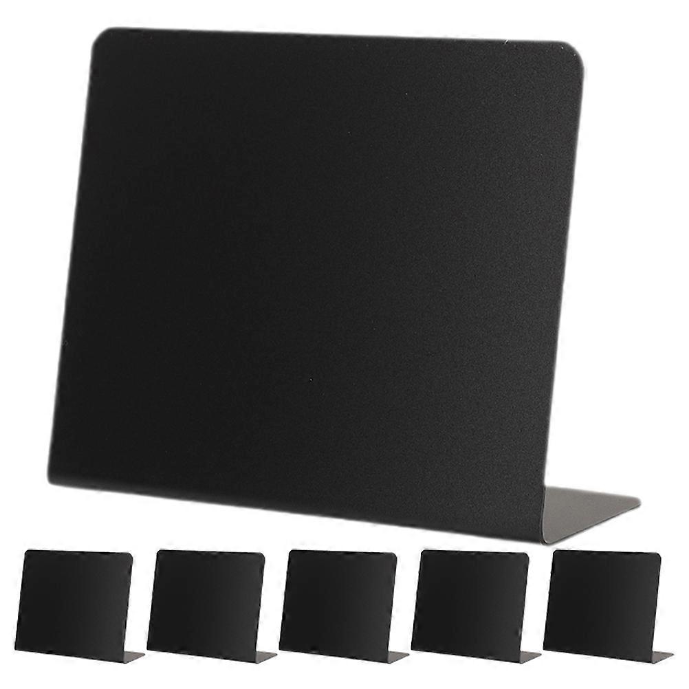 6Pcs Drawing Blackboards Multifunctional Chalkboards Desktop Price Boards Message Blackboards