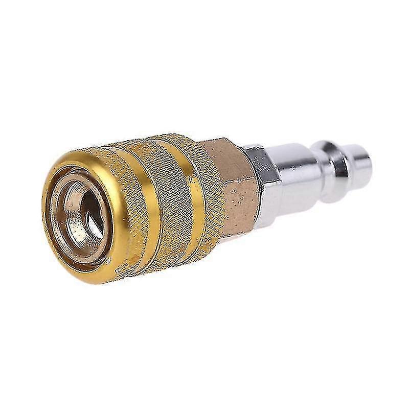 Air Chuck Universal Open Flow Straight Lock Tire Air Inflation Nozzle Us Type