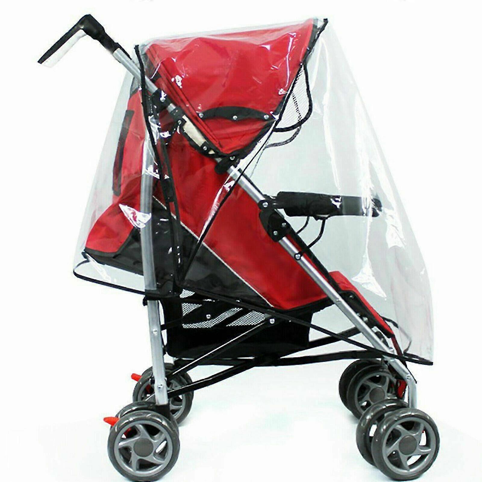 Universal Clear Pushchair Pram Transparent Rain Cover
