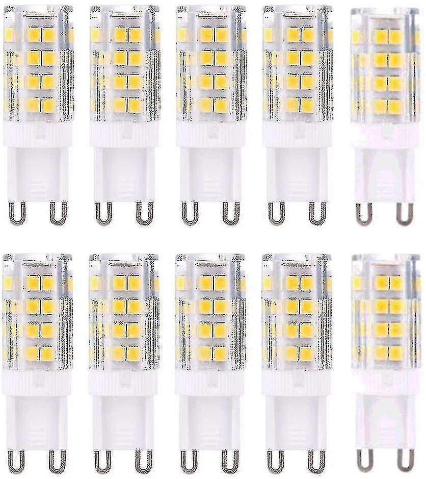 Betterlifefg-g9 Led Lamp Light Bulbs, Warm White 3000k 5w G9 Led Light Bulb Equivalent To 40w Halogen Bulbs 420 Lumens; Not Dimmable, Pack Of 10