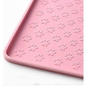 Pet Placemat For Dog And Cat, Mat For Prevent Food And Water Overflow, Suitable For Small, Medium And Big Pet
