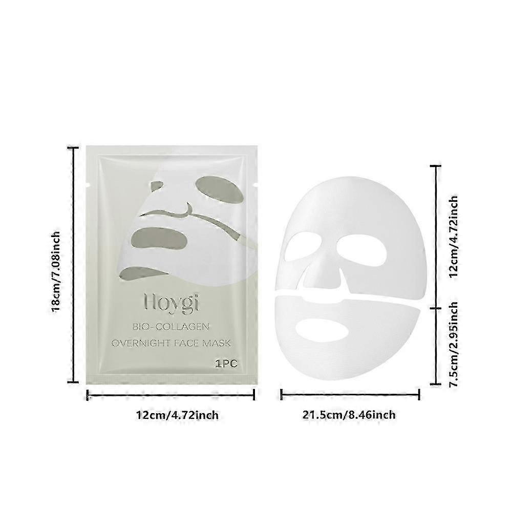 Bio Collagen Face Mask Real Deep Firming Deep Hydrating Overnight Facial Mask