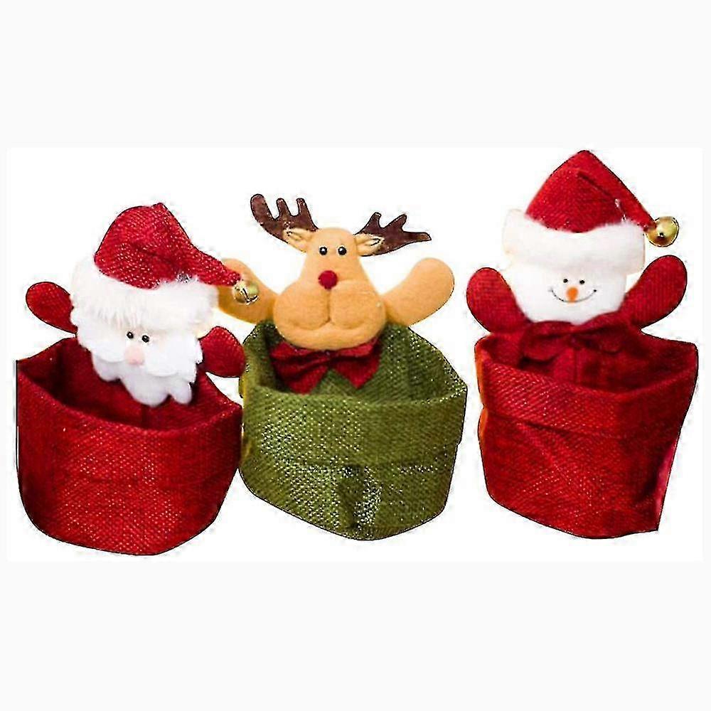 3-Pack Mini DIY Candy Storage Boxes
