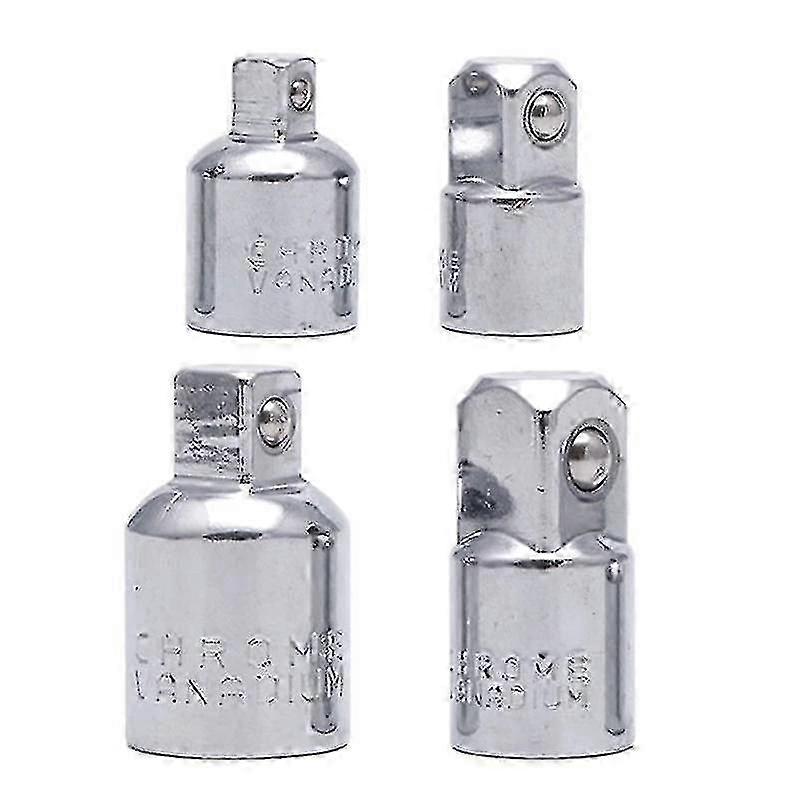 Impact Socket Adapter Reducer Set, 4-Piece Cr-V Reducing Adapters