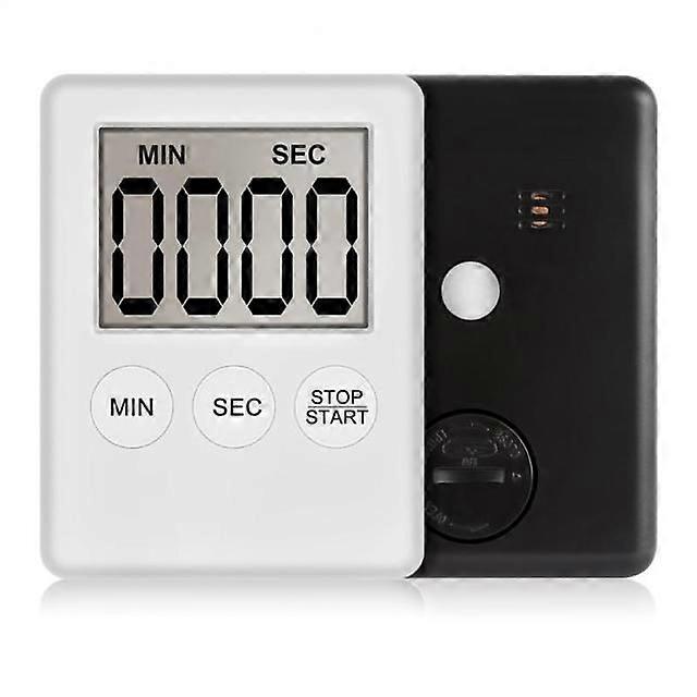 Timer Kitchen Super Thin LCD Digital Screen Timer Magnetic Pocket Cook Chef Restaurant Egg Counter Alarm Kitchen Tools
