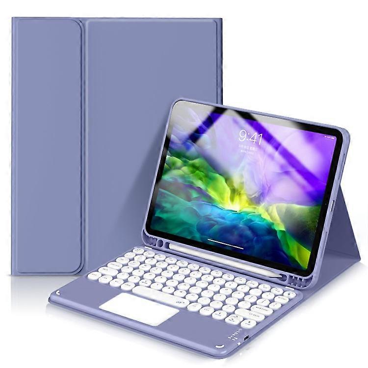 TP-1099 Compatible For iPad Pro 11 (2020) / (2021) / (2022) / iPad Air (2020) / (2022) Touchpad Bluetooth Keyboard with Tablet Cas