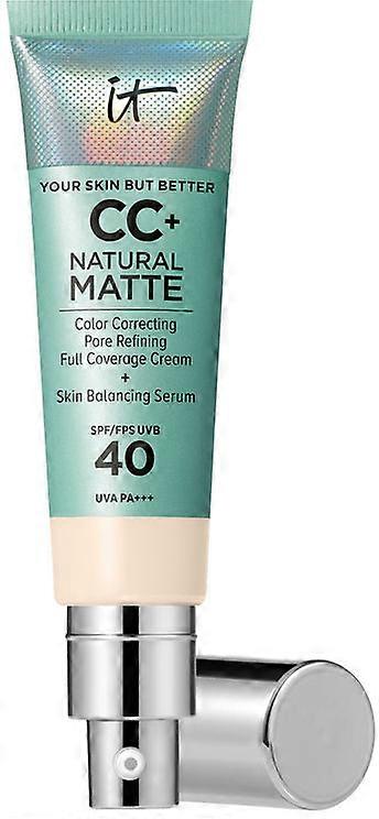 IT Cosmetics CC+ 天然哑光底霜 SPF 40 #Fair 象牙色 32 毫升