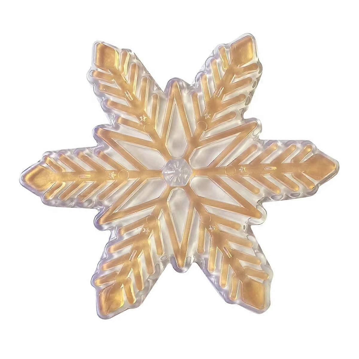 DIY Snowboard Stomp Pads Snowboard Mat Snowflake Shape for Winter Snow Ice Ski Snowboards Stomp Pad