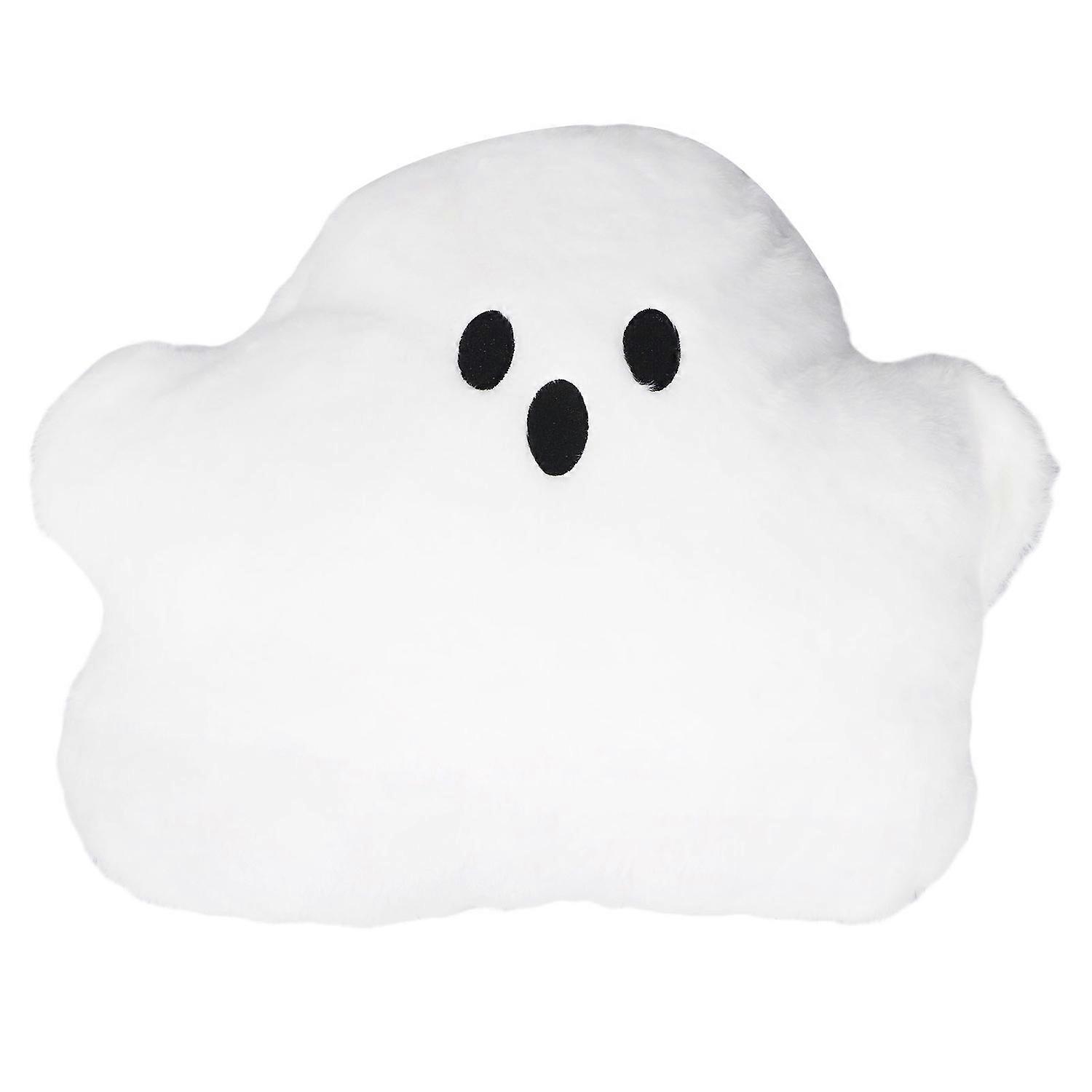 Ghost Throw Pillow Soft Comfortable Plush Cute Cartoon Indoor Decorative Throw Pillow 