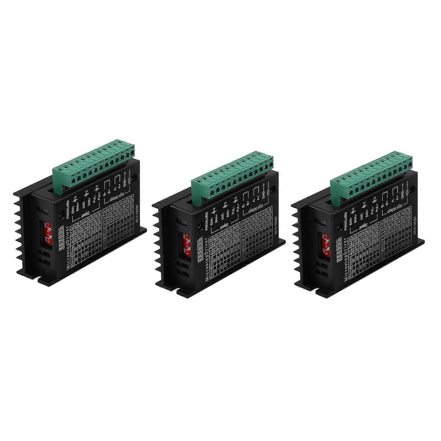 3pcs 42/57/86 Tb6600 Driver 32 Segments Upgraded Version 4.0a 42vdc For Cnc Router