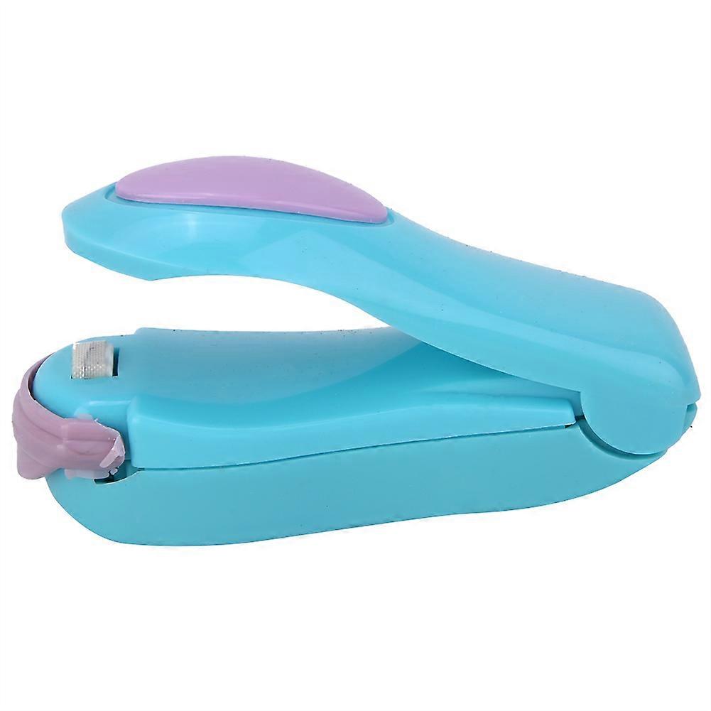 Portable Bag Clips Handhold Mini Electric Heat Sealing Machine Impulse Sealer (Blue)
