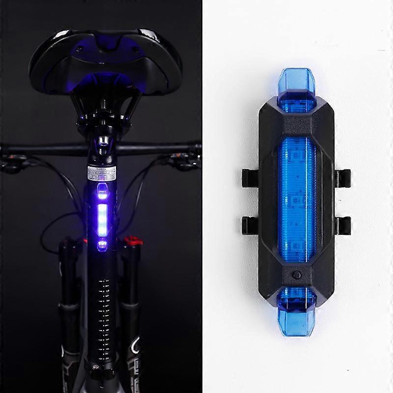 Bicycle Light Led Waterproof Rear Tail Light Usb Rechargeable Bike Light Mount