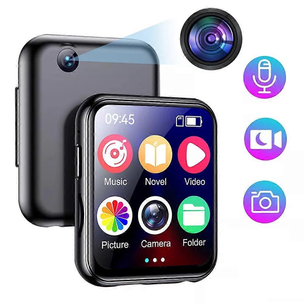A30 MP3 Player With FHD 720P Digital Camera Bluetooth 5.4 Lossless Sound Audio Player