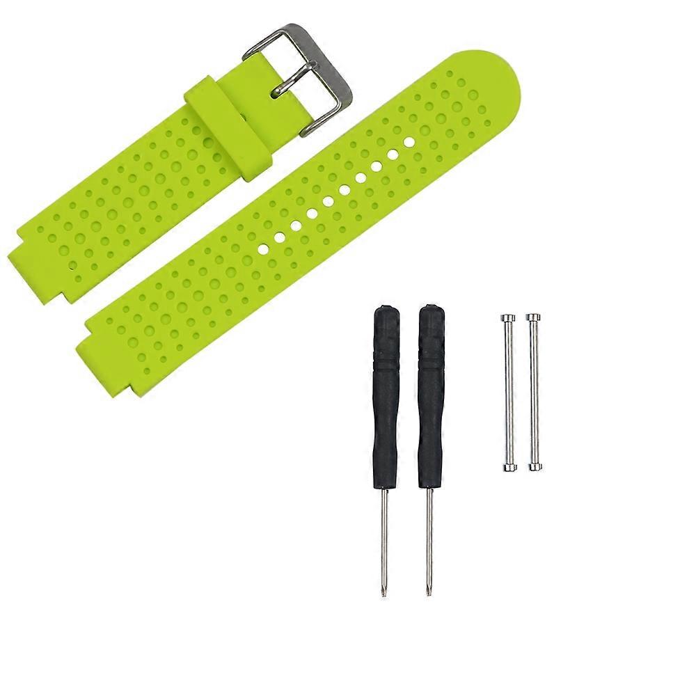 For Garmin Forerunner 620 Solid Color Replacement Wrist Strap Watchband(Black)
