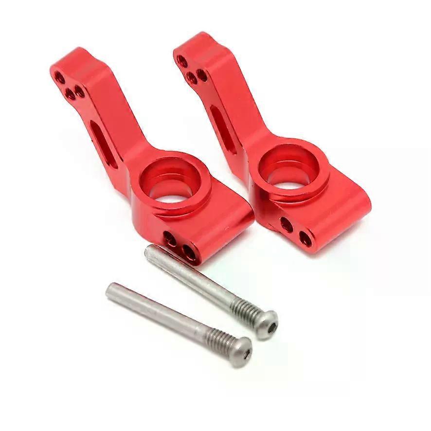 2Pcs Rear Alloy Stub Axle Carrier for Hobby RC Car Model 1/10 Slash 2WD Short Course Spare Parts
