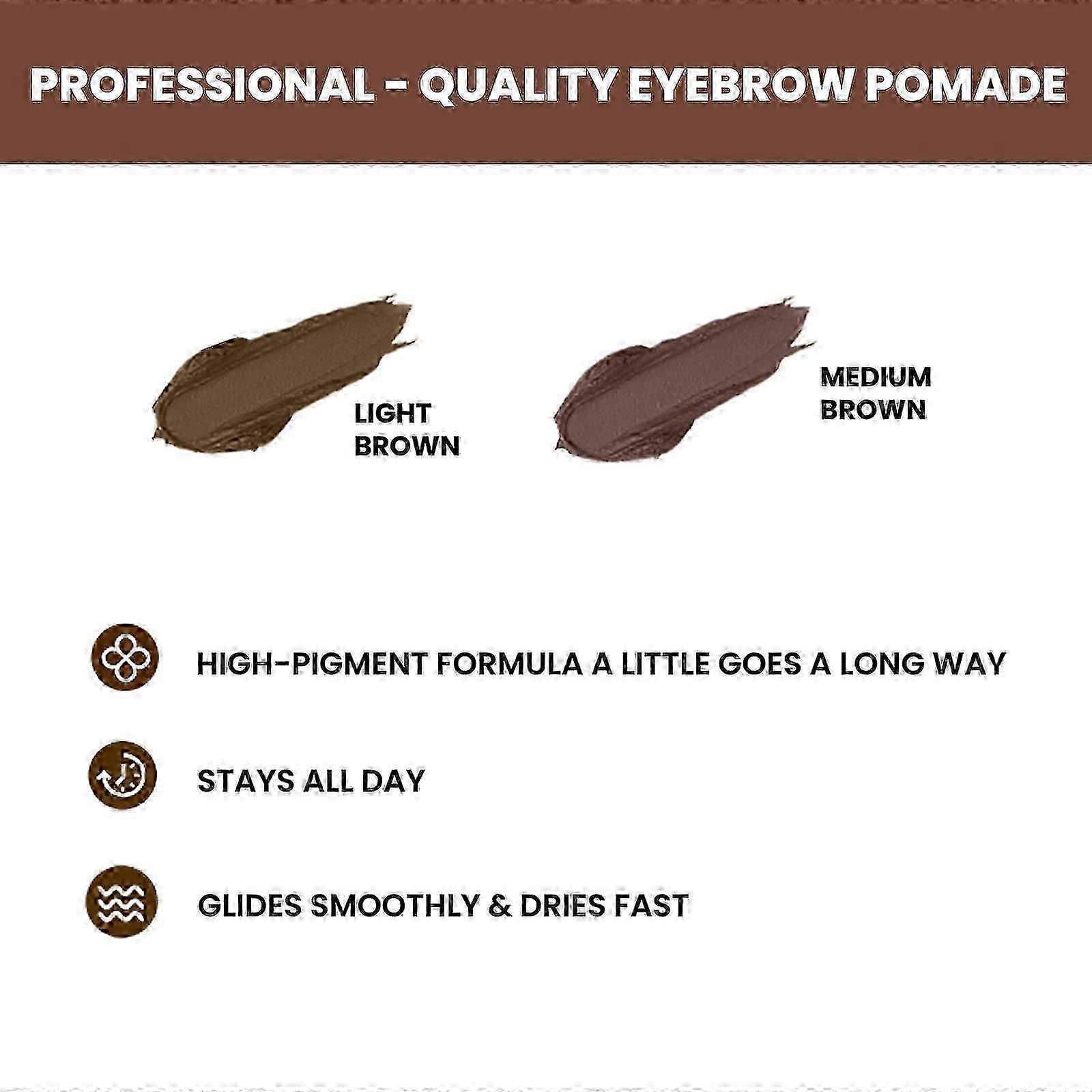 Eyebrow Cream Suit Waterproof, Smooth And Smooth, Easy To Color, No Makeup, Natural Three-Dimensional Eyebrow Cream -China Brow