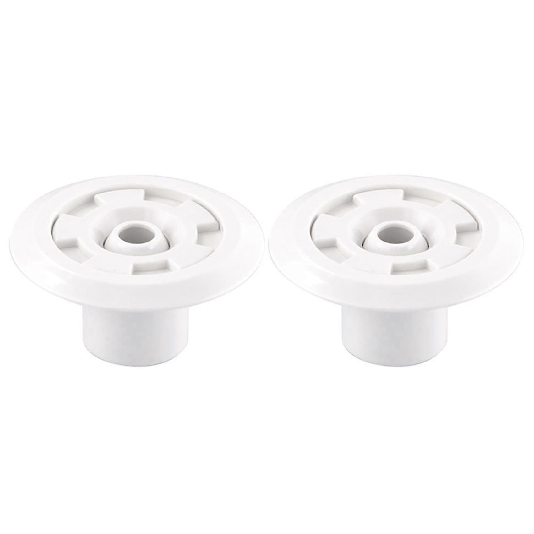 2X Pool and Spa Swimming Pool Outlet Nozzle 1.5 In 360 Rotatable Swimming Pool Massage Nozzle Water