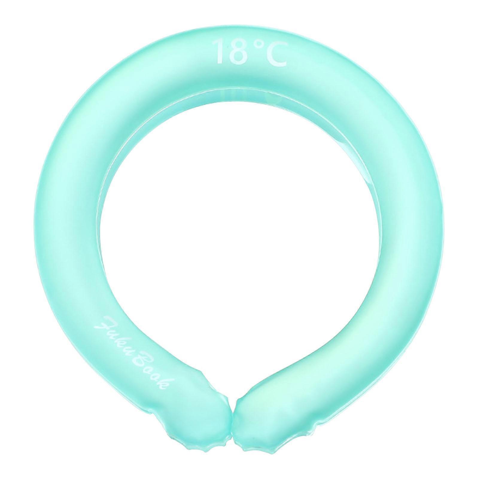 Neck Cooling Wrap Ring Hands-free Neck Cooling Tube Reusable Neck Air Conditioner Heat Cooling For Summer Heat Indoor And