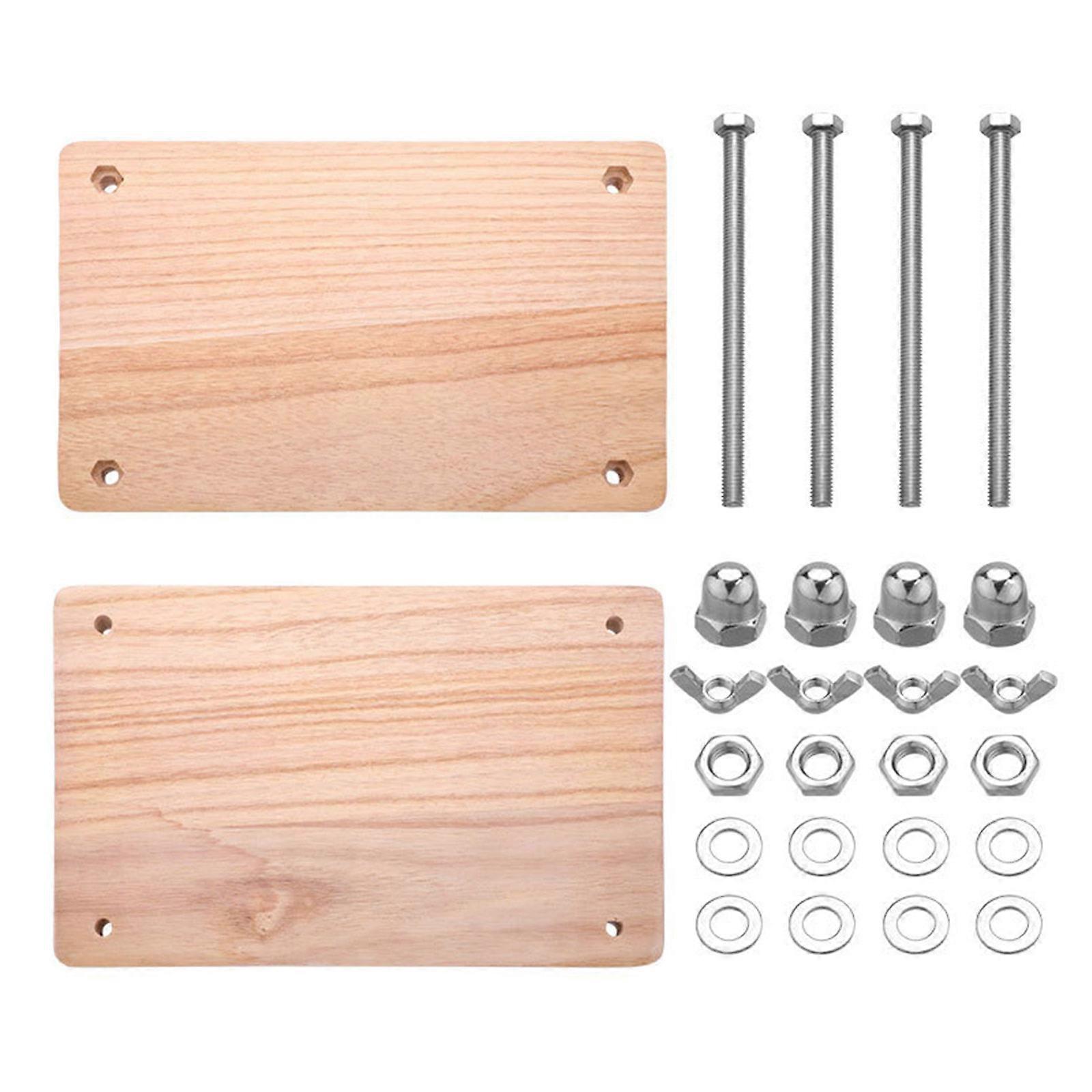 Wood Book Press Convenient Flat Paper Binding Tool Machine Multipurpose Greeting Cards Labels Bookbinding Supplies