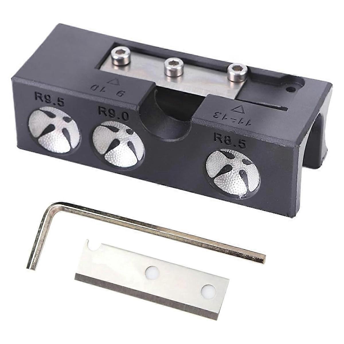 Upgraded aluminum pool cue tip repair tool, pool cue accessories