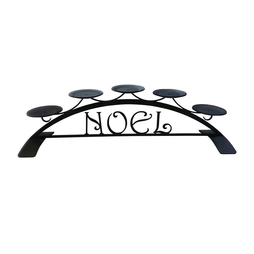 Noel Table Top Pillar Candle Holder