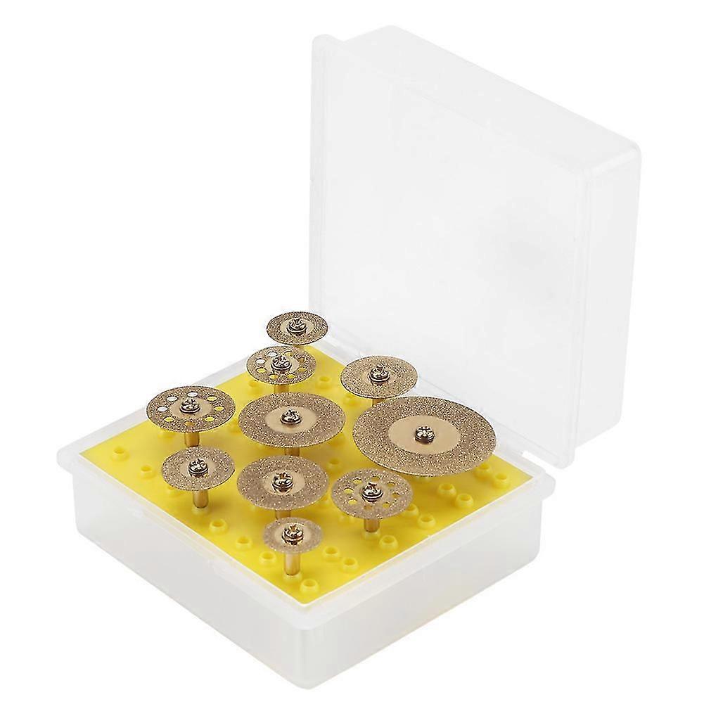 10pcs Diamond Cutting Discs Cut off Wheel Set For Rotary Tool