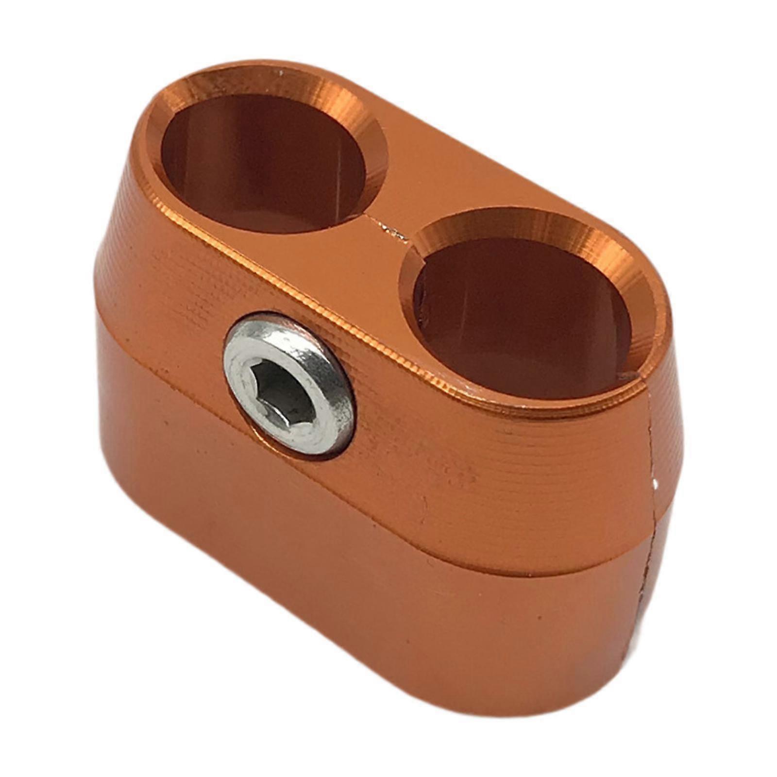 Motorcycle Throttle Cable Protector Cover Line Clip Mount Bracket Aluminum