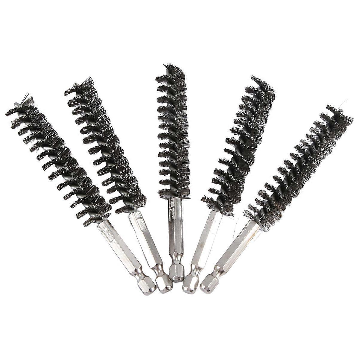 Bore Brush for Power Drill Cleaning Wire Brush with Hex Shank Handle