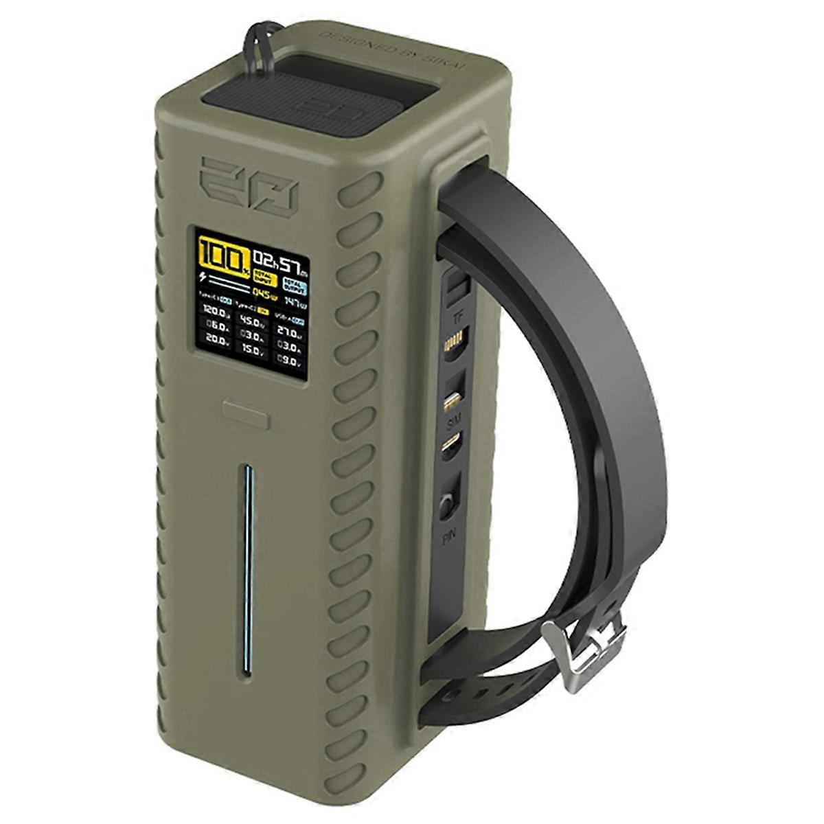  Silicone Case for CUKTECH No.20 Power Bank Organizer E