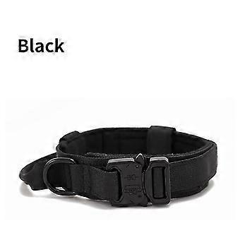 Hundehalsbånd Release Collar Medium Hundetilbehør Justerbart halsbånd M sort