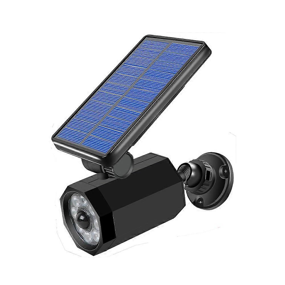 Solar Simulation Camera Light Outdoor Waterproof Human Body Sensing LED Wall Light