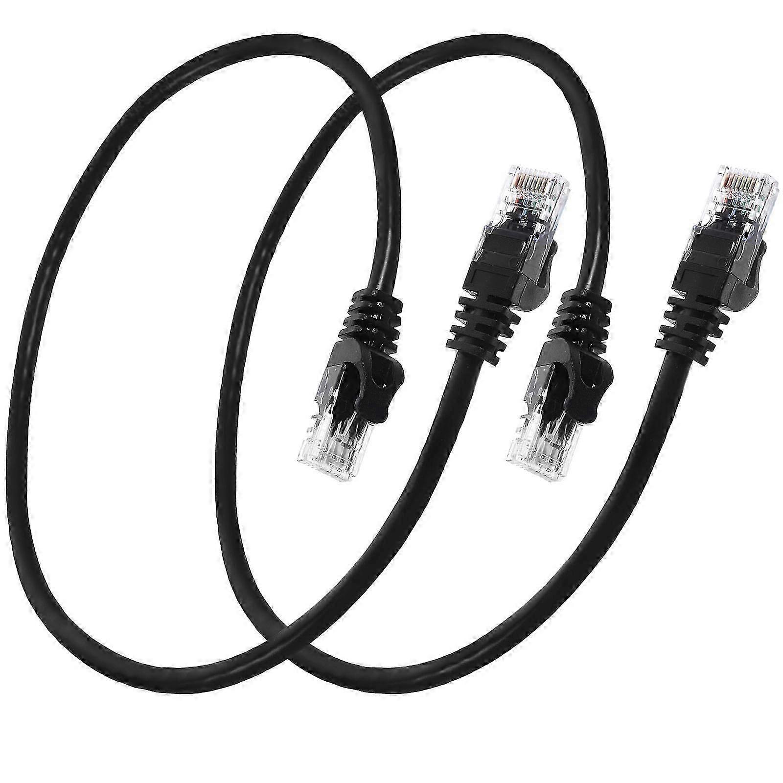 2Pcs Network Cable Cat6 Networking Cord Computer Network Cable Internet Cable