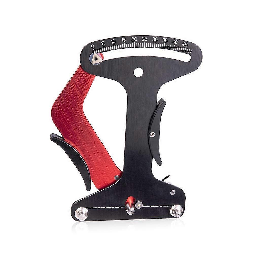 Bicycle Spoke Spring Tension Meter Measuring Tool, Aluminum Alloy Wheel Tool Road Bike Indicator Meter Tensiometer Black Red