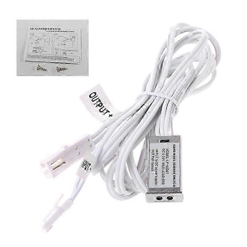 DC 12V/24V IR Hand Wave Sensor Switch 5A Hand Sweep Switch 10cm Sense Distance