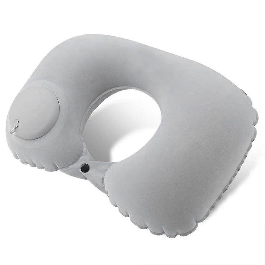 Self-inflating Travel Neck Pillow - Comfort For Flights, Road Trips, Camping