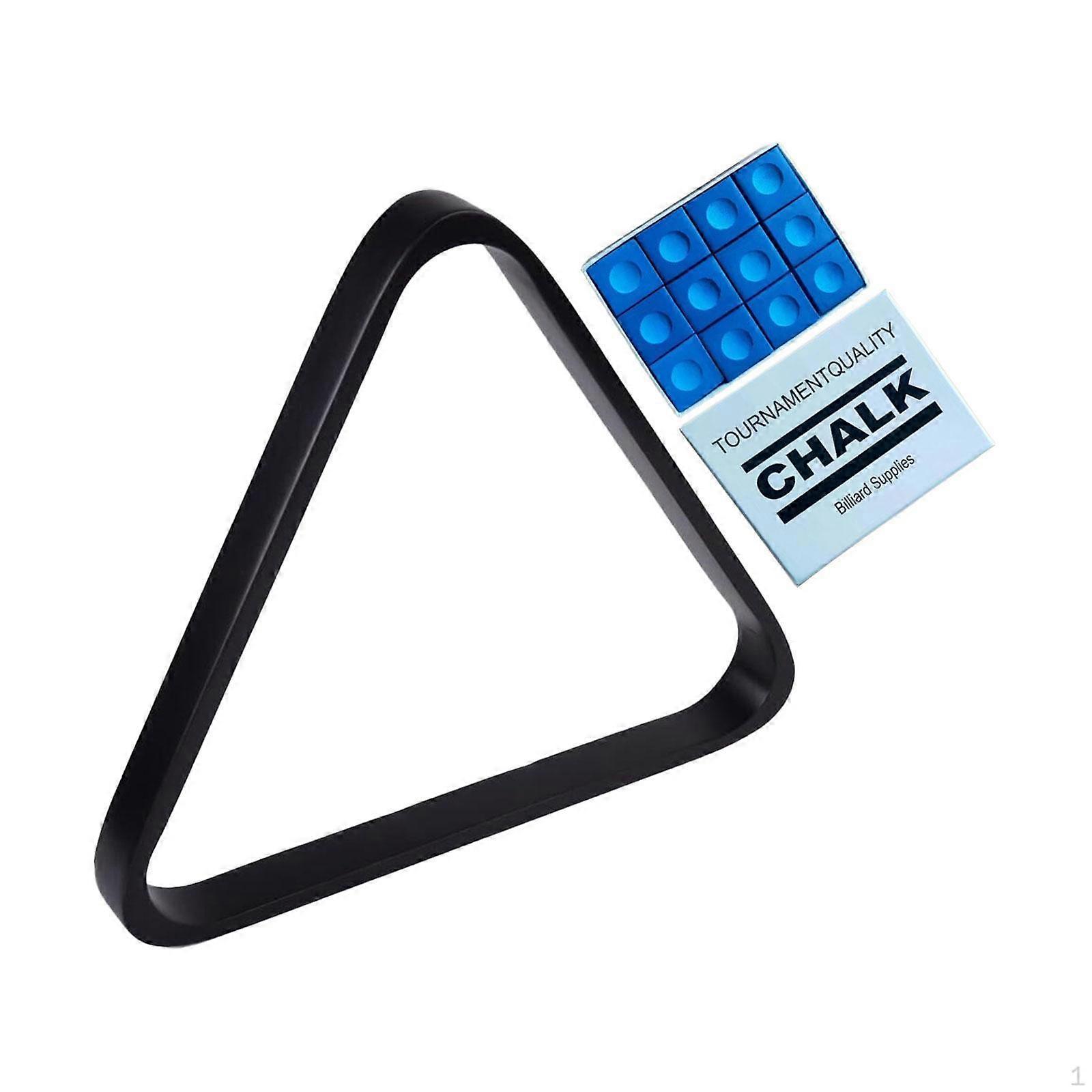Billiard Table Triangle Rack for Pool Balls Wood Equipment