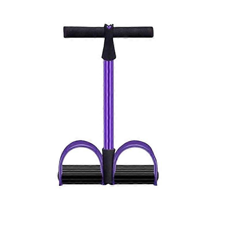 2-piece set of multifunctional pedal resistance bands, elastic yoga tension ropes, suitable for abdominal, waist, arm, leg stretching training