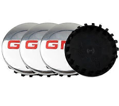 Replacement Hubcap GMC 83mm Wheel Center Cap 22837060 Universal 4 Pack Hub Cap Set Glossy Finish