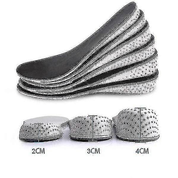 Inserții pantofi / Get Higher - tălpi - 2cm, 3cm, 4cm negru